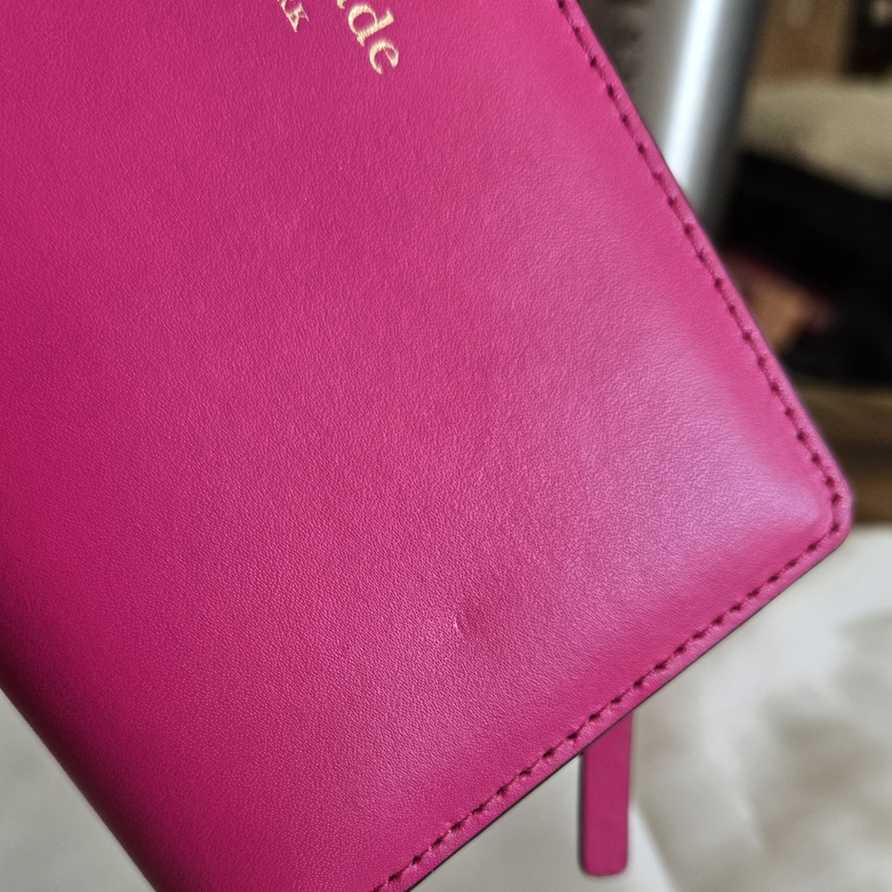 Kate Spade Charlotte Terrace Stacy Bifold Wallet / Fuschia / GUC - Picture 4 of 10